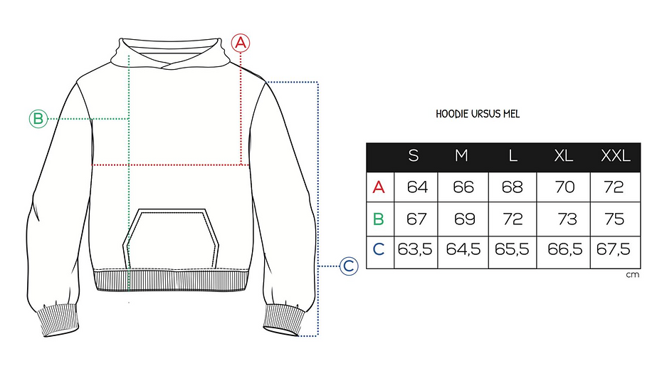 HOODIE URSUS MEL