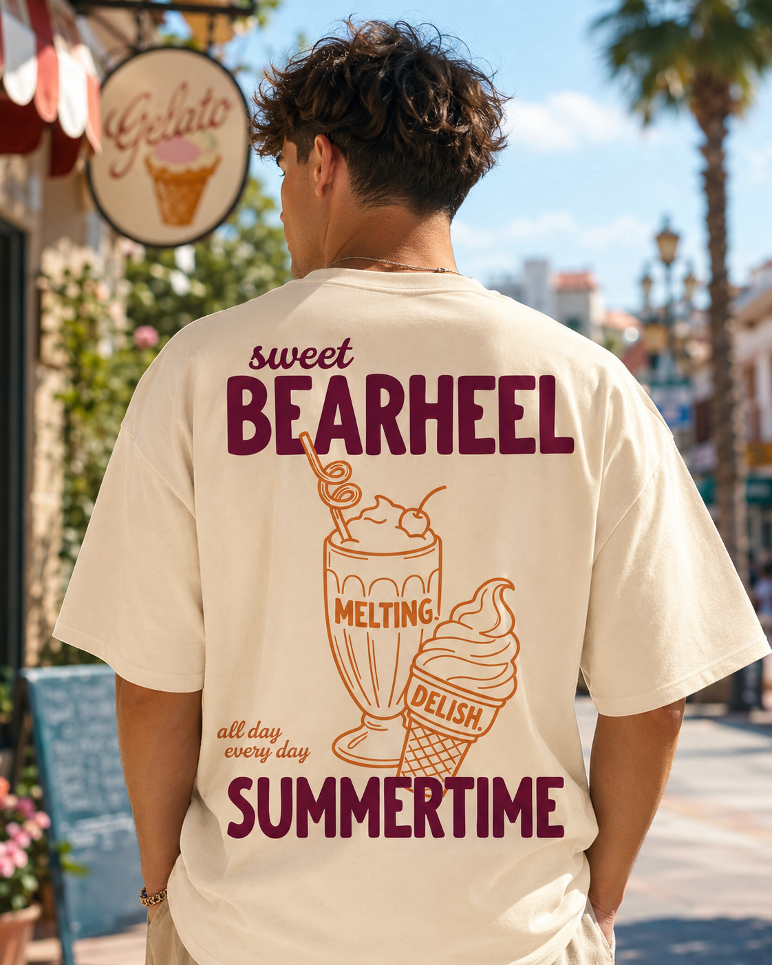 Camiseta Bearheel Sweet Summertime