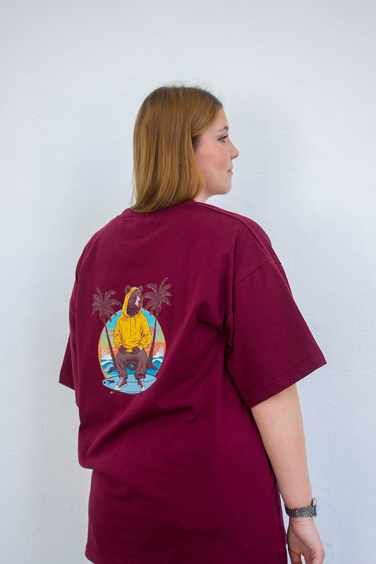 CAMISETA URSUS ARTIC BURGUNDY