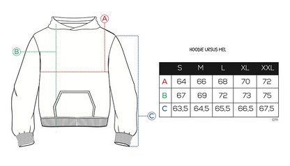 HOODIE URSUS MEL